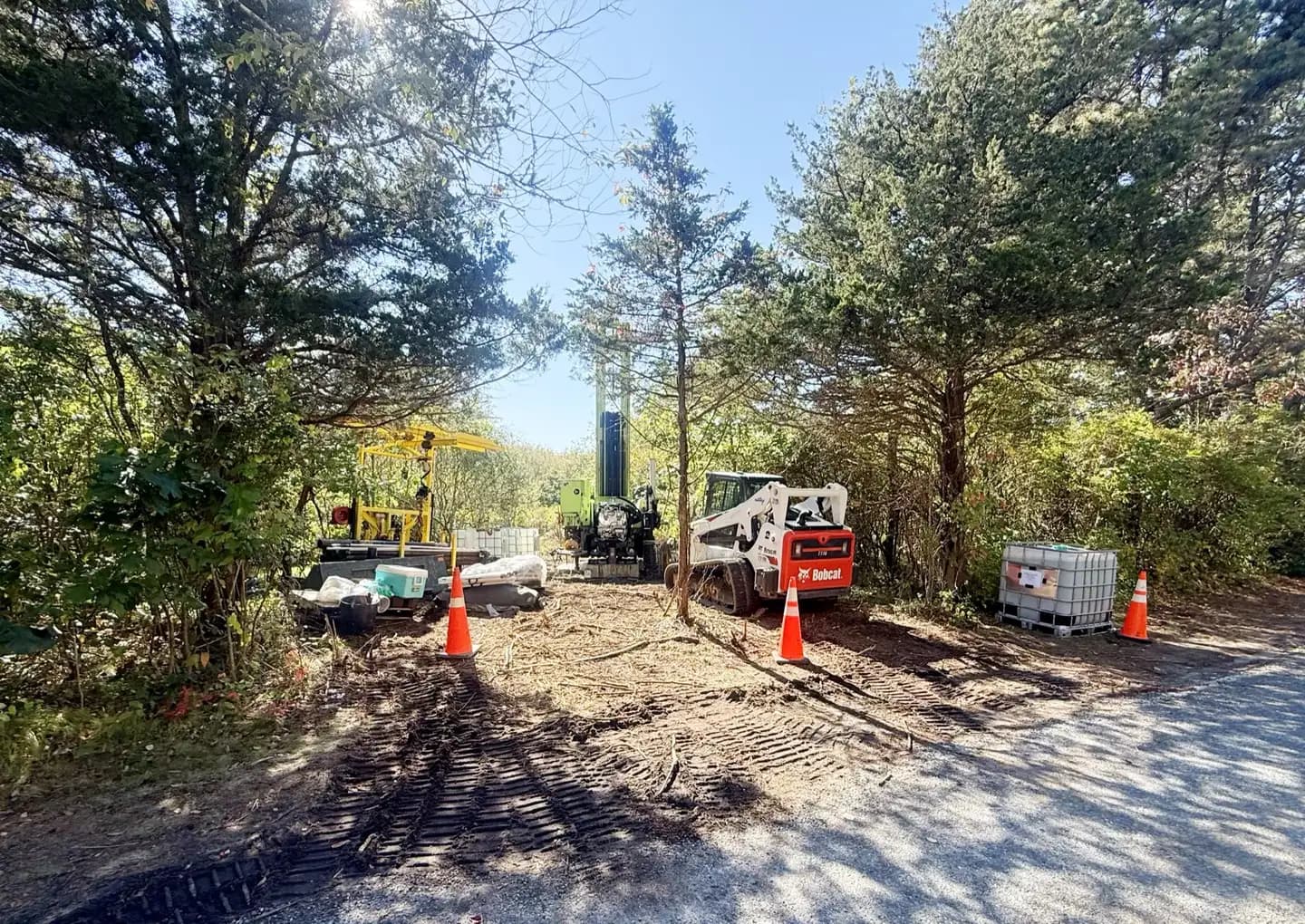 Sonic Drilling – Overburden & Bedrock Wells