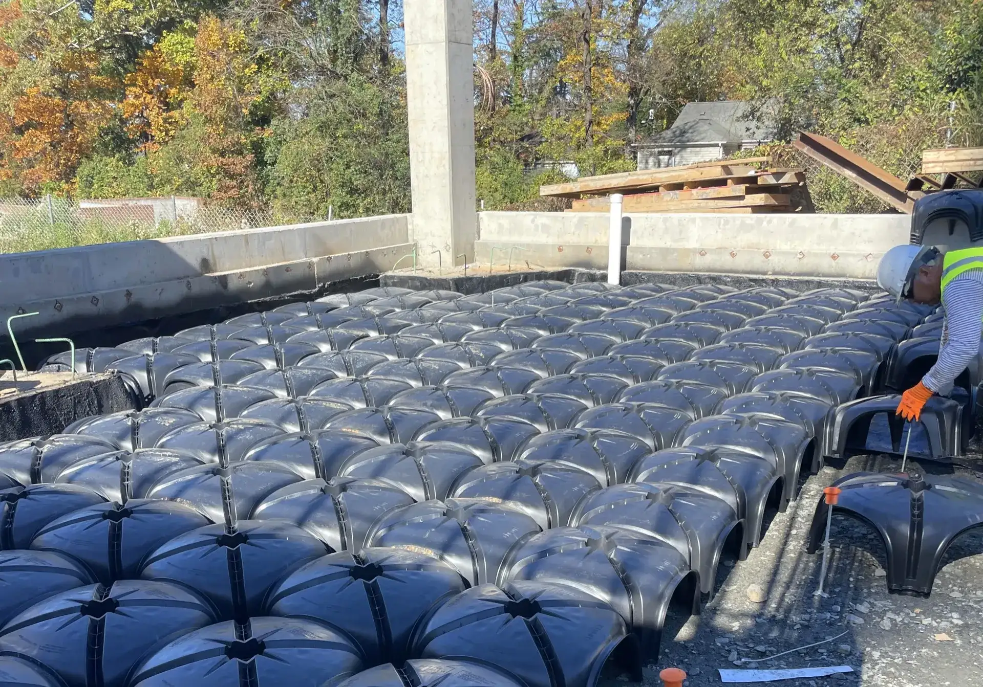 Methane Mitigation System with Cupolex & VIMS